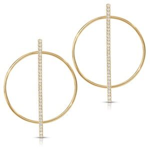 Gold Hoop Earrings